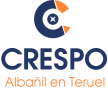logotipo crespo albañil